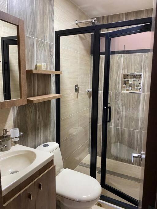 Lindo Apartamento Con Estacionamiento ブガ エクステリア 写真